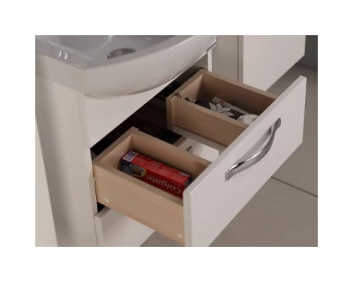 Комплект мебели белый 50,5 см Акватон Ария 1A140001AA010 + 1WH207781 + 1A140102AA010