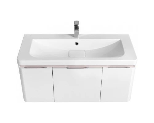 Комплект мебели белый глянец 105 см Акватон Шерилл 1A206301SH010 + 1A71323KSH010 + 1A206402SH010