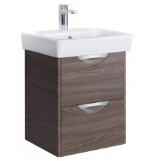 1A2118K1SIW50 Набор: 1A211801SIW50 Тумба-умывальник Сильва 60 Дуб Макиато/ 1WH302186 Раковина Нео 60