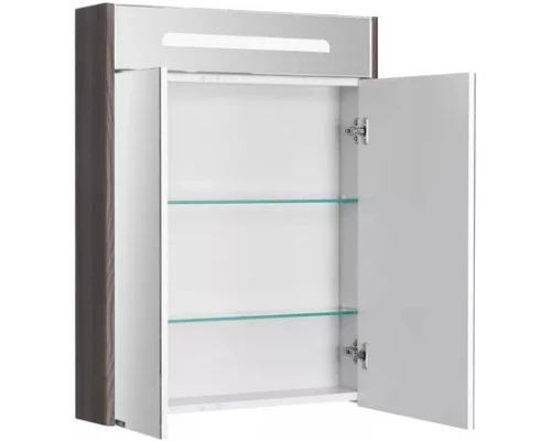 Комплект мебели дуб макиато 60 см Акватон Сильва 1A211801SIW50 + 1WH302186 + 1A216202SIW50