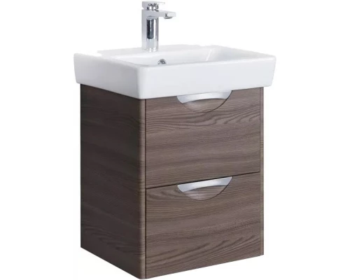 Комплект мебели дуб макиато 60 см Акватон Сильва 1A211801SIW50 + 1WH302186 + 1A216202SIW50