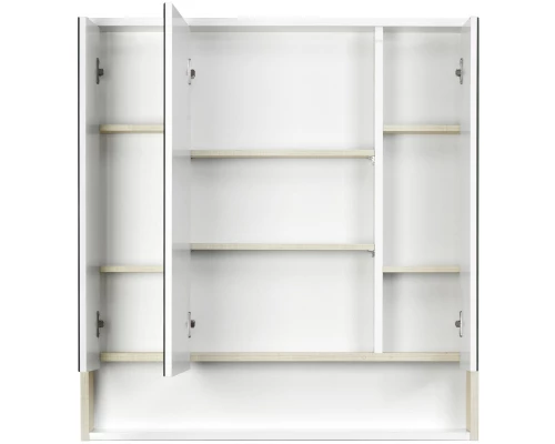 Комплект мебели белый глянец/ясень фабрик 80,5 см Акватон Рико 1A215401RIB90 + 1WH207783 + 1A215302RIB90