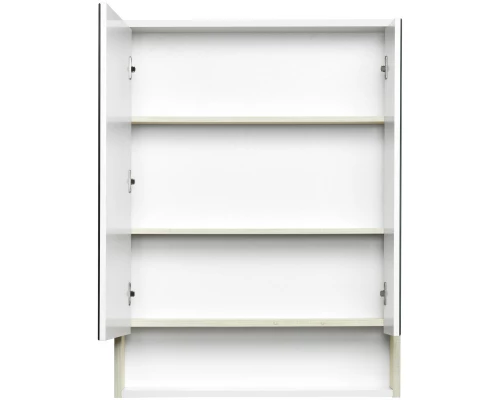 Комплект мебели белый глянец/ясень фабрик 65 см Акватон Рико 1A213301RIB90 + 1WH207782 + 1A215202RIB90