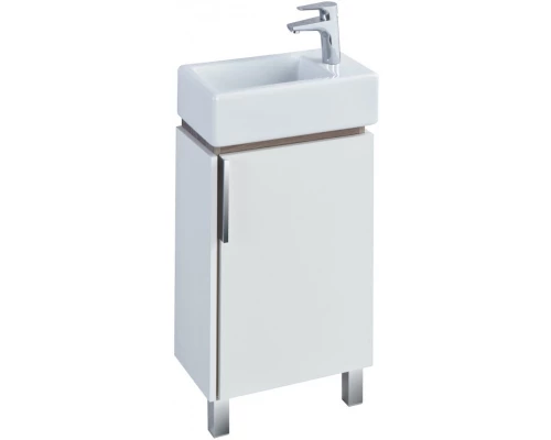 Комплект мебели белый глянец/джарра 46 см Акватон Бэлла 1A221501BBAZ0 + 1WH301972 + 1A221702BBAZ0