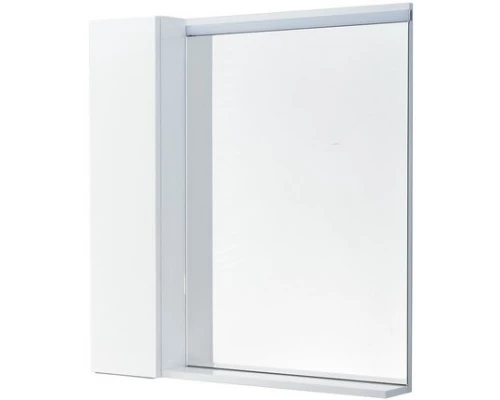 Комплект мебели белый глянец/грецкий орех 80 см Акватон Рене 1A258601NRC80 + 1WH302251 + 1A222502NRC80