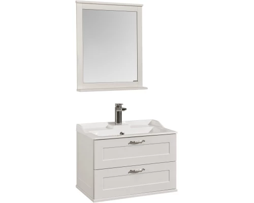 Комплект мебели дуб белый 65,3 см Акватон Леон 1A187001LBPS0 + 1A708731FB010 + 1A187102LBPS0