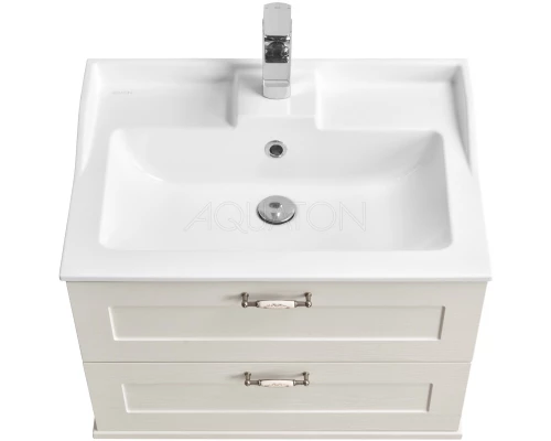 Комплект мебели дуб белый 65,3 см Акватон Леон 1A187001LBPS0 + 1A708731FB010 + 1A187102LBPS0