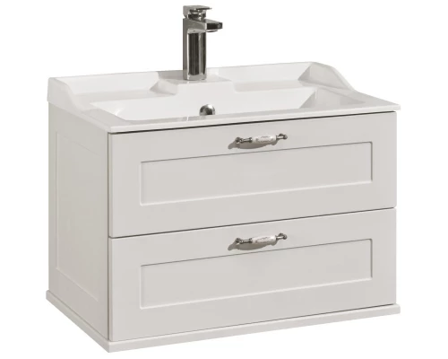 Комплект мебели дуб белый 65,3 см Акватон Леон 1A187001LBPS0 + 1A708731FB010 + 1A187102LBPS0