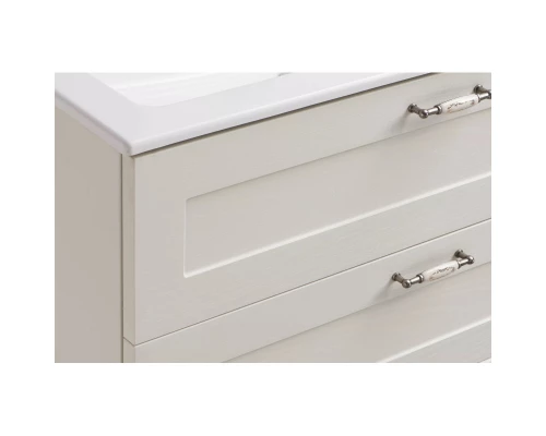 Комплект мебели дуб белый 80 см Акватон Леон 1A187801LBPS0 + 1A708031FB010 + 1A186402LBPS0