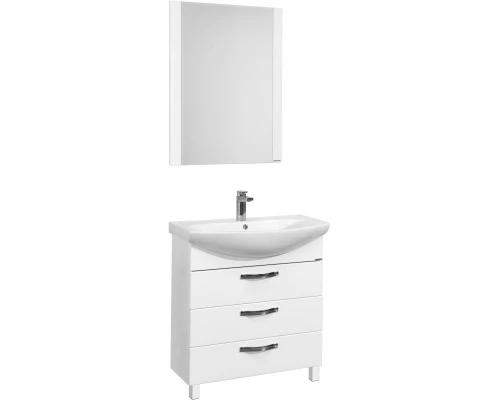 Комплект мебели белый 65 см Акватон Ария 1A123401AA010 + 1WH207782 + 1A133702AA010