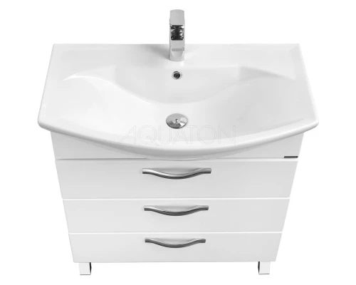 Комплект мебели белый 65 см Акватон Ария 1A123401AA010 + 1WH207782 + 1A133702AA010