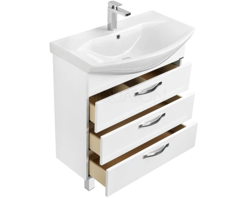 Комплект мебели белый 65 см Акватон Ария 1A123401AA010 + 1WH207782 + 1A133702AA010