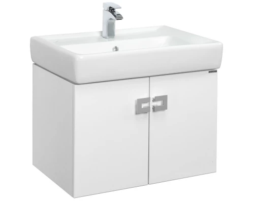 Комплект мебели белый 70 см Акватон Оптима 1A124101OP010 + 1WH302083 + 1A127002OP010