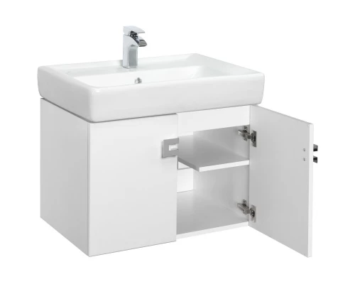 Комплект мебели белый 70 см Акватон Оптима 1A124101OP010 + 1WH302083 + 1A127002OP010