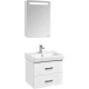 Комплект мебели белый 60 см Акватон Америна 1A135401AM010 + 1WH302082 + 1A135302AM01L