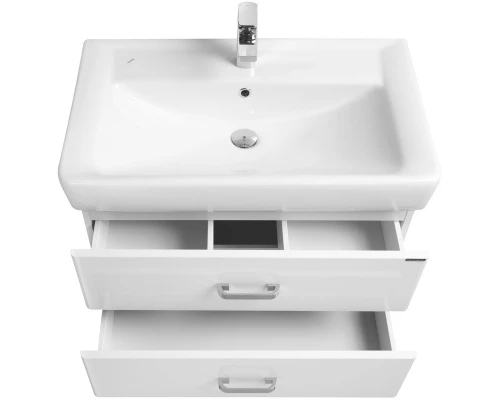 Комплект мебели белый 80 см Акватон Америна 1A137701AM010 + 1WH302084 + 1A135302AM01L