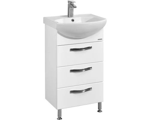 Комплект мебели белый 50,5 см Акватон Ария 1A140201AA010 + 1WH207781 + 1A140102AA010