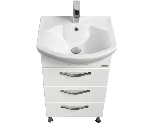 Комплект мебели белый 50,5 см Акватон Ария 1A140201AA010 + 1WH207781 + 1A140102AA010