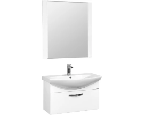 Комплект мебели белый 80,5 см Акватон Ария 1A141701AA010 + 1WH207783 + 1A141902AA010