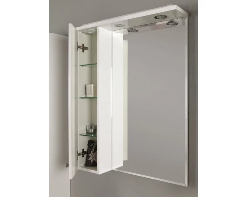 Комплект мебели белый глянец 66 см Акватон Лиана 1A165701LL010 + 1WH109651 + 1A166202LL01L