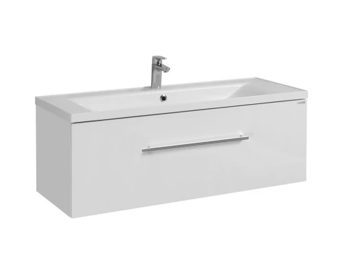 Комплект мебели белый глянец 120 см Акватон Мадрид 1A168701MA010 + 1A70483KPR010 + 1A113402MA010