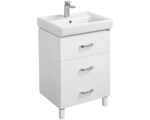 Комплект мебели белый 60 см Акватон Америна 1A168901AM010 + 1WH302082 + 1A135302AM01L