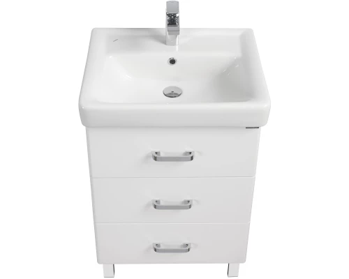 Комплект мебели белый 60 см Акватон Америна 1A168901AM010 + 1WH302082 + 1A135302AM01L