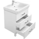 Комплект мебели белый 60 см Акватон Америна 1A168901AM010 + 1WH302082 + 1A135302AM01R