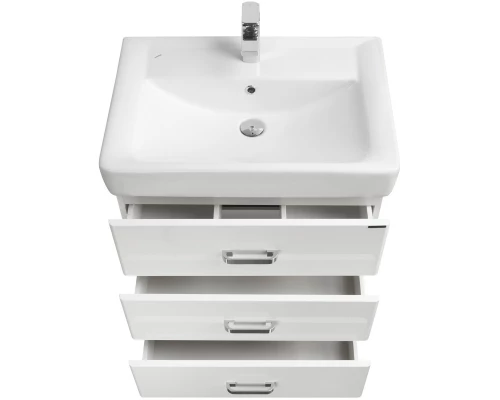 Комплект мебели белый 70 см Акватон Америна 1A169001AM010 + 1WH302083 + 1A135302AM01L