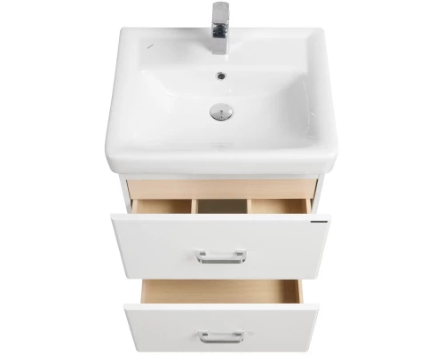 Комплект мебели белый 60 см Акватон Америна 1A169201AM010 + 1WH302082 + 1A135302AM01R