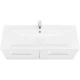 Тумба с раковиной белый глянец 120 см Акватон Мадрид 1A1703K0MA010