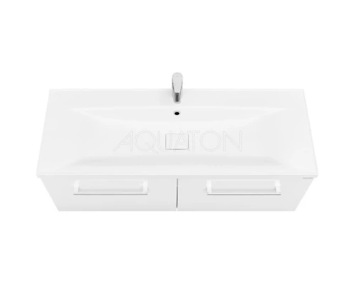 Комплект мебели белый глянец 120 см Акватон Мадрид 1A170301MA010 + 1A70483KPR010 + 1A113402MA010