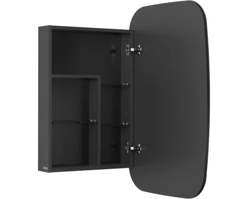 Комплект мебели графит софт/дуб веллингтон 60 см Акватон Сохо 1A258001AJA00 + 1WH501606 + 1A258302AJA0R