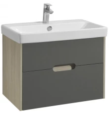 Тумба с раковиной грей/дуб ойстер 70,5 см Акватон Оливия 1A2543K0OLUG0