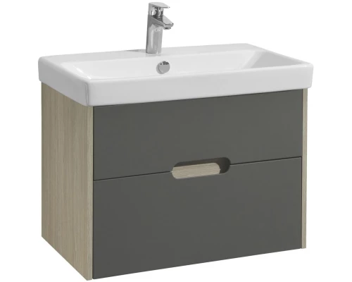Тумба с раковиной грей/дуб ойстер 70,5 см Акватон Оливия 1A2543K0OLUG0