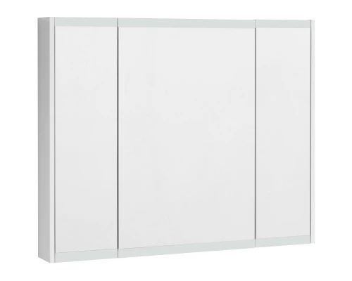 Зеркальный шкаф 100x81 см белый глянец Акватон Нортон 1A249302NT010