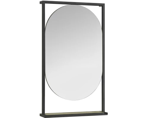 Комплект мебели дуб эндгрейн/черный 65,3 см Акватон Лофт Фабрик 1A242301LTDU0 + 1A708731FB010 + 1A242502LTDU0