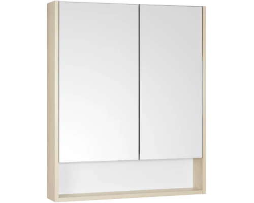 Комплект мебели белый глянец/дуб верона 70,5 см Акватон Сканди 1A251801SDB20 + 1WH501628 + 1A252202SDB20