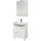 Комплект мебели белый глянец/дуб сомерсет 71,5 см Акватон Бекка 1A208701BAC20 + 1WH207776 + 1A214402BAC20