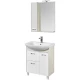 Комплект мебели белый глянец/дуб сомерсет 71,5 см Акватон Бекка 1A208701BAC20 + 1WH207776 + 1A214702BAC20