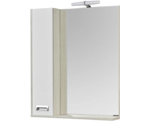 Комплект мебели белый глянец/дуб сомерсет 71,5 см Акватон Бекка 1A208701BAC20 + 1WH207776 + 1A214702BAC20