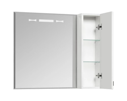 Комплект мебели белый глянец 80,2 см Акватон Диор 1A167801DR010 + 1A722931AG010 + 1A168002DR01R