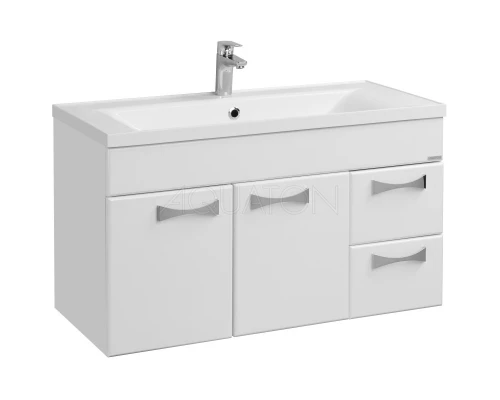 Комплект мебели белый глянец 100,2 см Акватон Диор 1A167701DR010 + 1A723031AG010 + 1A167902DR01R