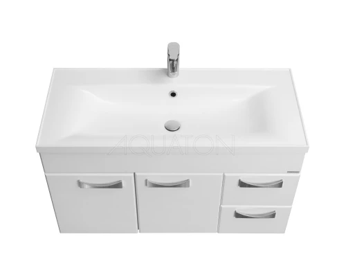 Комплект мебели белый глянец 100,2 см Акватон Диор 1A167701DR010 + 1A723031AG010 + 1A167902DR01R