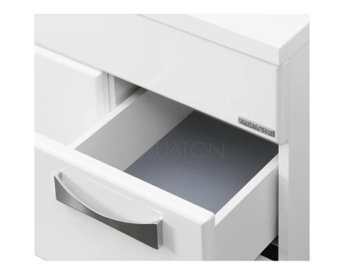 Комплект мебели белый глянец 100,2 см Акватон Диор 1A167701DR010 + 1A723031AG010 + 1A167902DR01R
