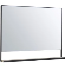 Зеркало 100x78,4 см дуб орегон/черный Акватон Лофт Урбан 1A248002LQX50
