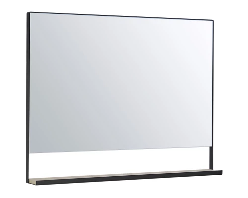 Зеркало 100x78,4 см дуб орегон/черный Акватон Лофт Урбан 1A248002LQX50