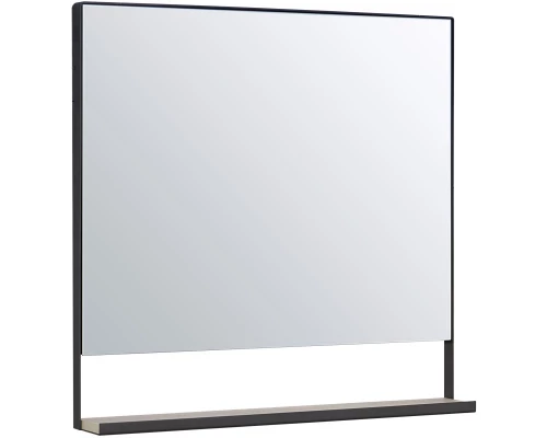 Зеркало 80x78,4 см дуб орегон/черный Акватон Лофт Урбан 1A247902LQX50