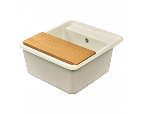 Мойка для кухни  Беллис 57 570x510x250 мм, прямоуг., жемчуг