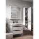 Комплект мебели белый глянец/дуб эндгрейн 80 см Акватон Нортон 1A248901NT010 + 1WH302422 + 1A249202NT010